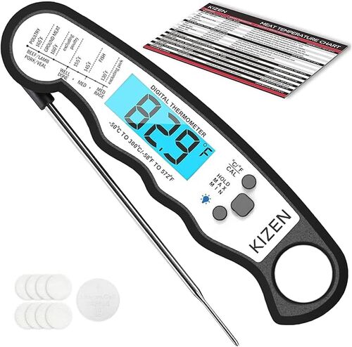 Kizen Instant Read Meat Thermometer Digital