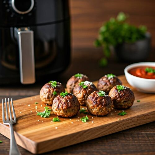 Air Fryer Meatballs