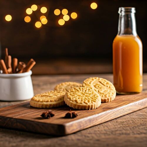 Apple Pie Shortbread Cookies
