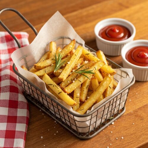 Baked Rosemary Garlic Fries