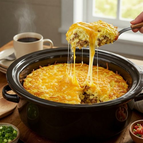 Breakfast Casserole In The Crock Pot