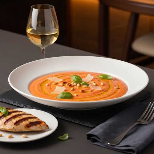 Red Bell Pepper Cream Sauce