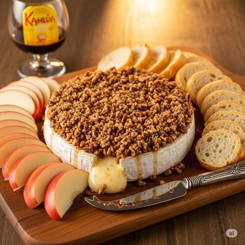 Brie With Kahlua