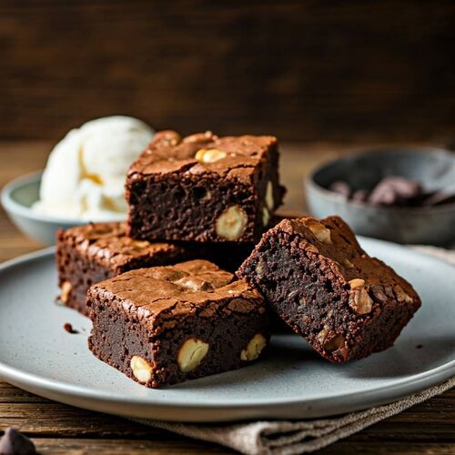 10 Minute Microwave Brownies