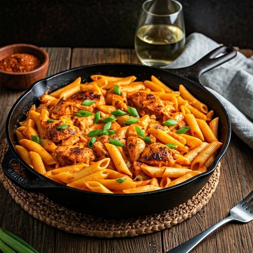 Creamy Cajun Chicken Pasta