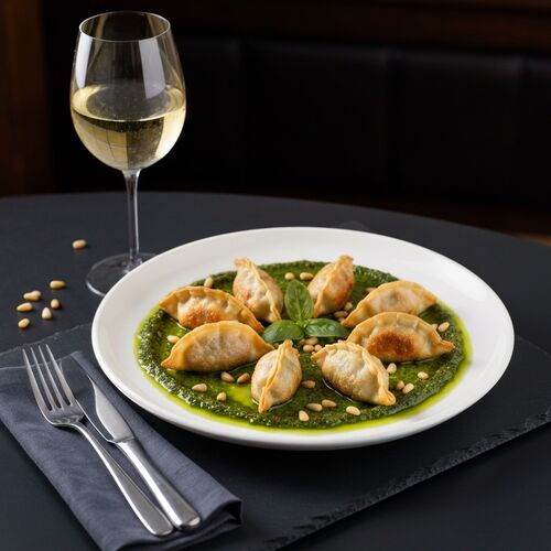 California Cafe's Chicken And Basil Potstickers
