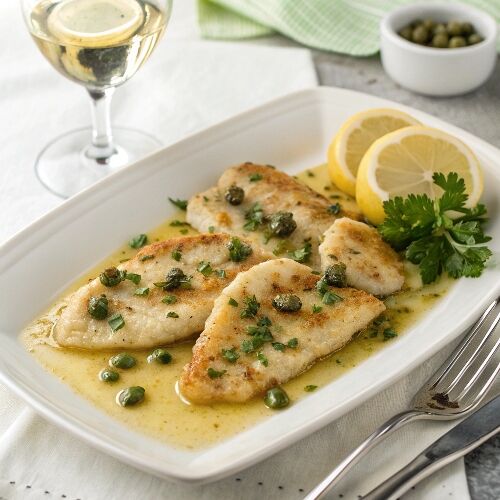 Calamari Piccata