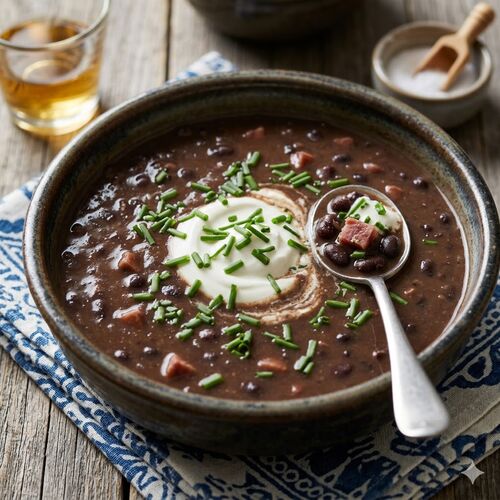 La Casa Del Zorro Black Bean Soup