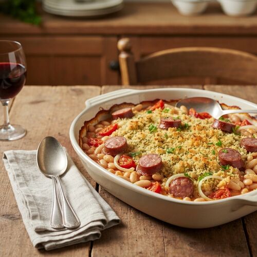 Sausage And White Bean Cassoulet