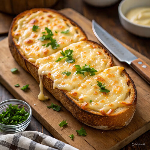 The Fish Market Garlic Cheese Bread
