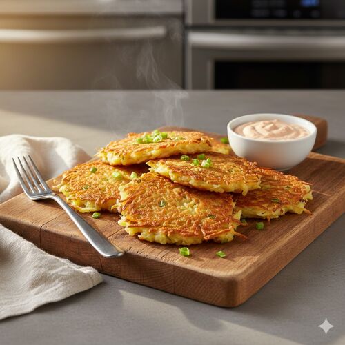 Cheese Potato Pancakes