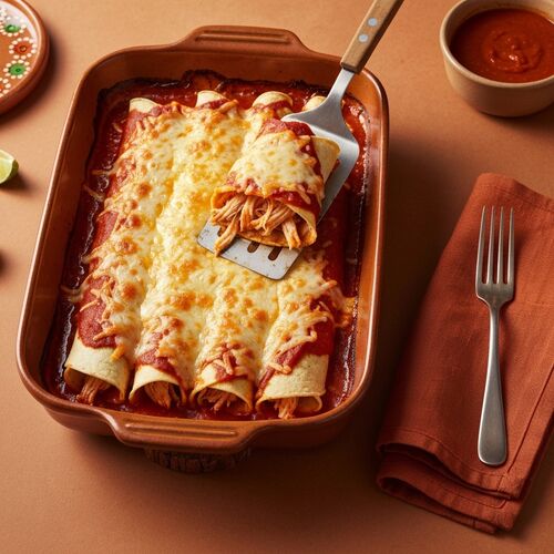 Carol's Easy Chicken Enchiladas or Tortilla Casserole