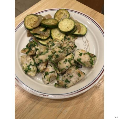 Jacques Pépin's Chicken with Garlic and Parsley (Persillade)