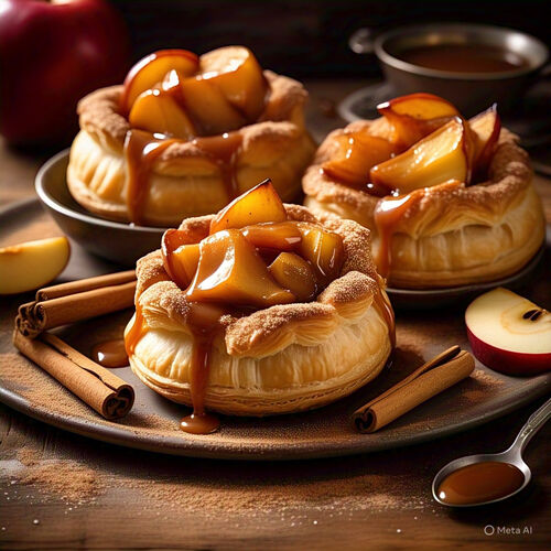 Churro Apple Pies
