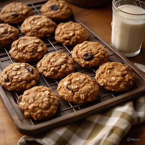 Spicy Oatmeal Cookies