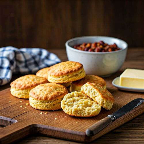 Corn Meal Biscuits