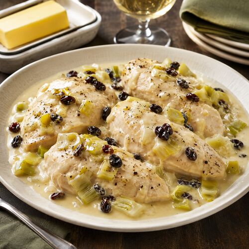 Creamy Chicken And Leeks