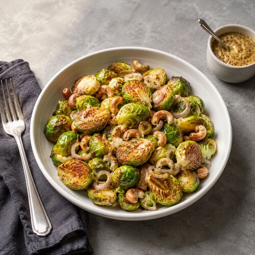 Dijon Mustard Brussels Sprouts