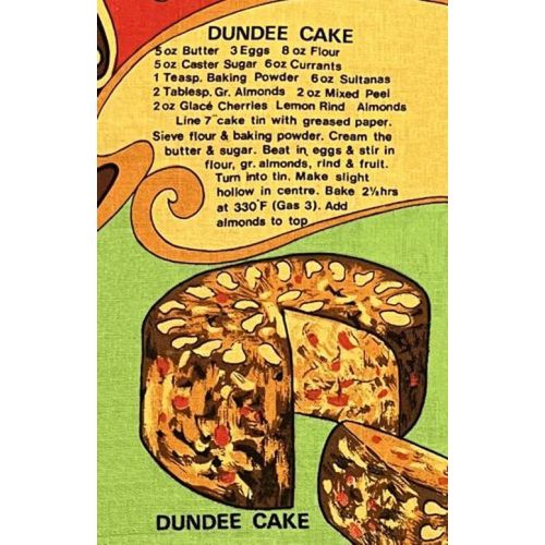 Dundee Cake - Recipe #1200