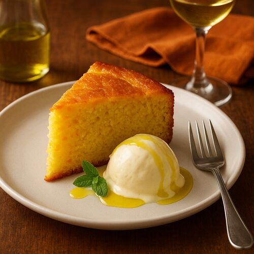 Olive Oil And Orange Cake