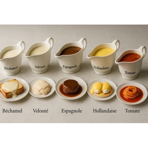 The Basics of The Five Mother Sauces