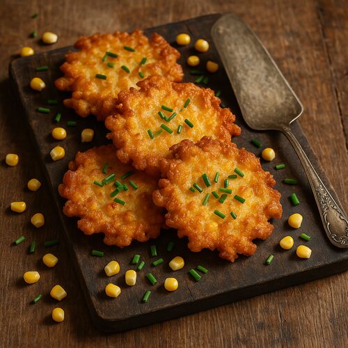 Jacques Pépin's Corn Fritters