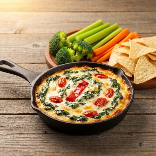 Spicy Spinach Cheese Dip