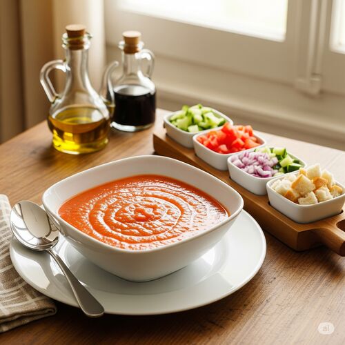 Gazpacho - Cold Andalusian Soup