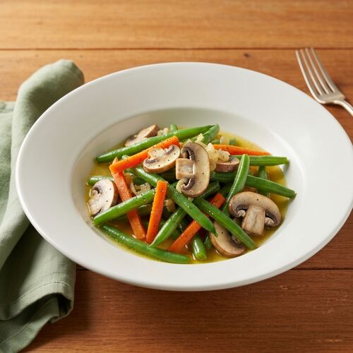 Green Bean and Mushroom Medley