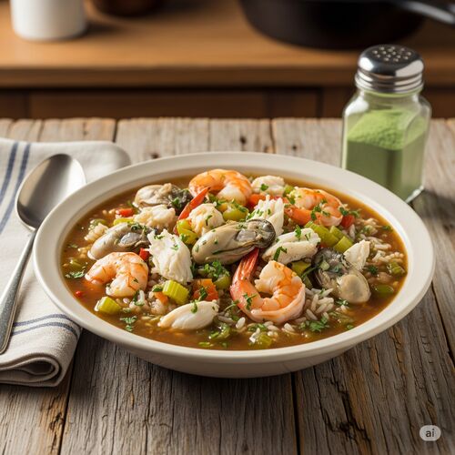 Seafood Gumbo Filé