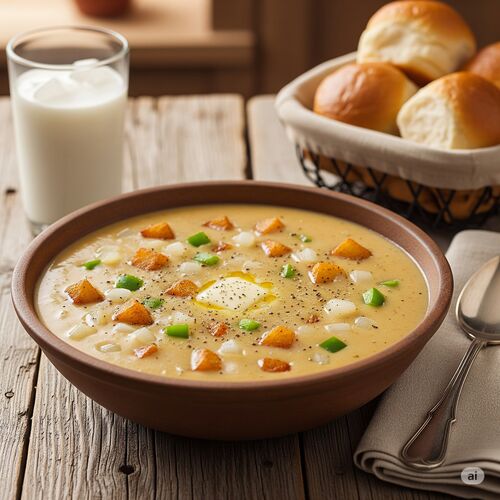 Hash Brown Soup