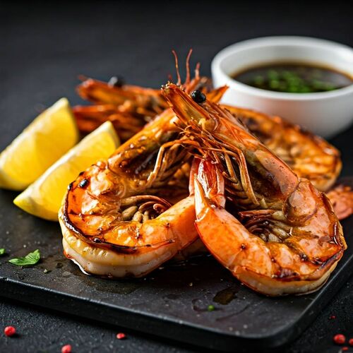 Honey Grilled Shrimp