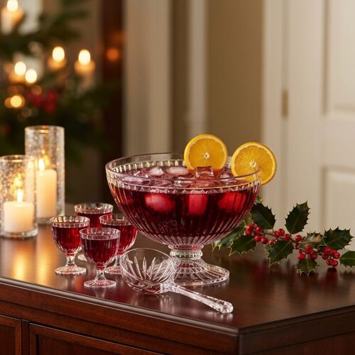 Holiday Punch Bowl
