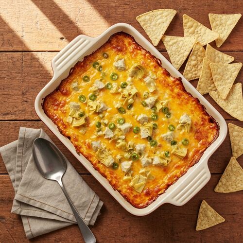 Hot Artichoke Cheese Dip
