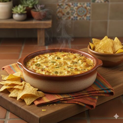 South Of The Border Artichoke Dip
