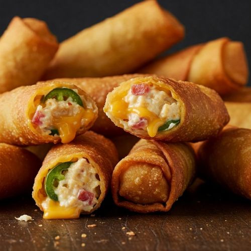 Bacon Jalapeño Popper Eggrolls