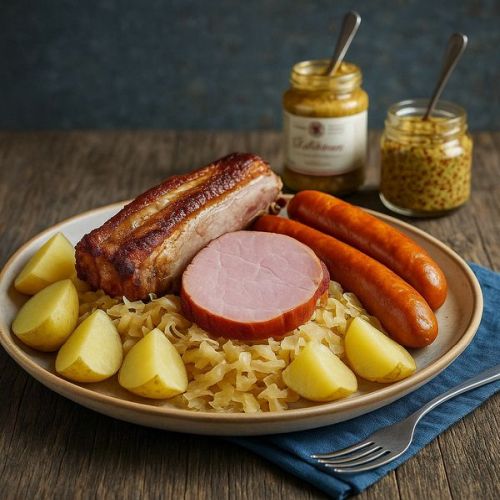 Jacques Pépin's Choucroute Garnie