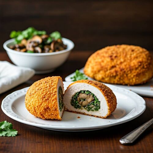 Jacques Pépin's Chicken Supreme Kiev-Style