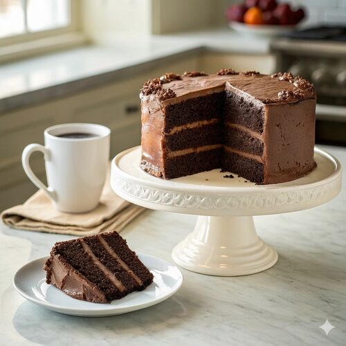 Chocolate Cake - An Exceptional Stay-moist Cake