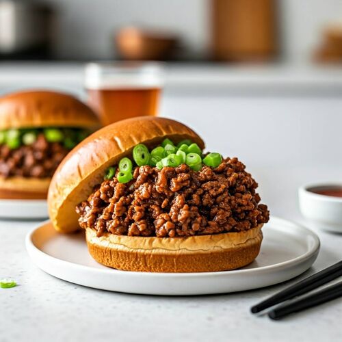 Korean Beef Sloppy Joes