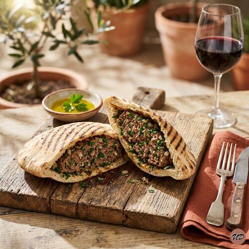 Spiced Lamb Burger
