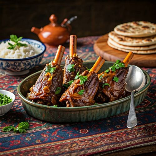 Persian-spiced Lamb Shanks