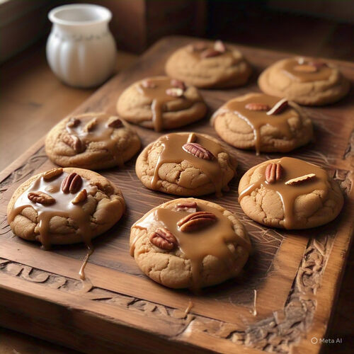 Maple Brown Sugar Cookies