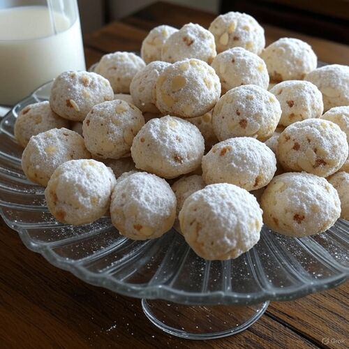 Buttery Almond Cookies or Mexican Wedding Cookies