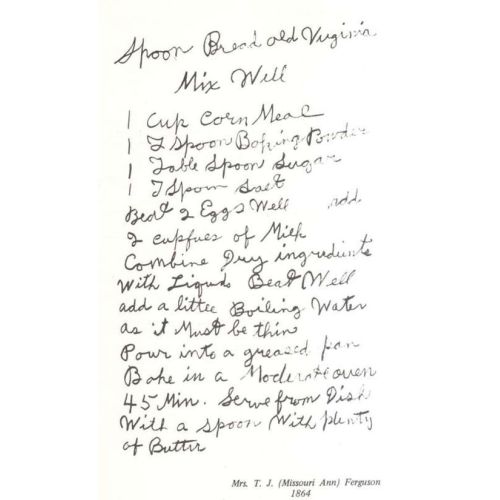 Spoon Bread Old Virginia