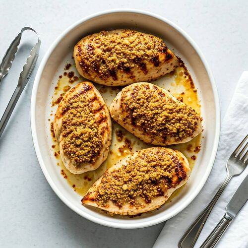 Grilled Mustard Chicken