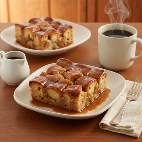 Reduced Fat Caramel French Toast