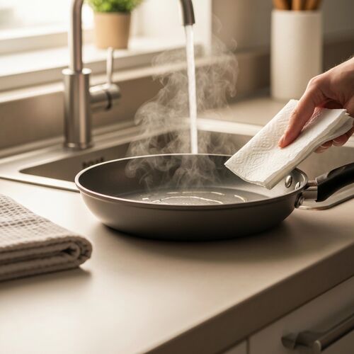 I Don't Wash My Non-Stick Pans With Soap