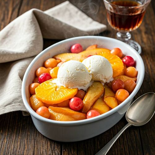 Orange Fruit Casserole