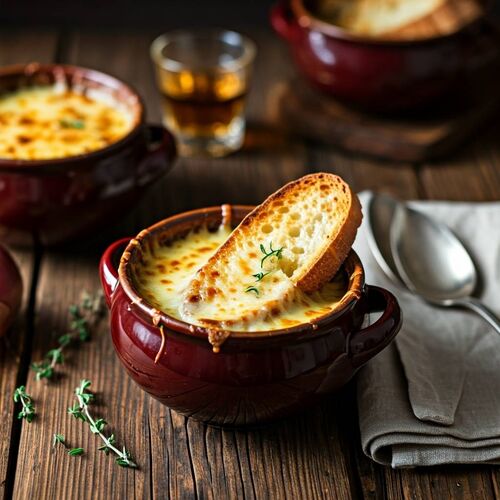 French Onion Soup - Au Gratin